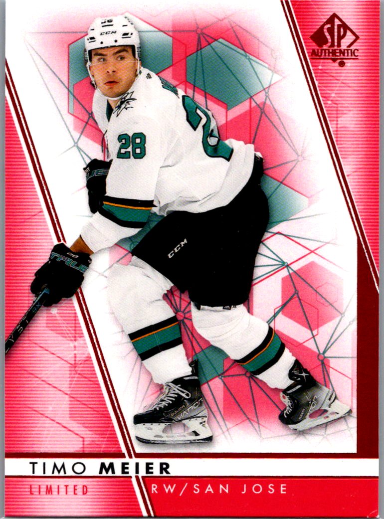 2022-23 SP Authentic - Limited Red Timo Meier #28 front
