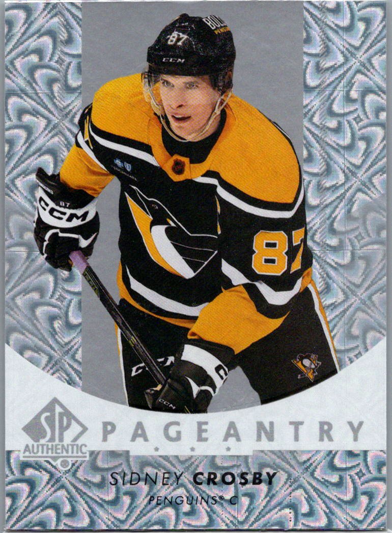 2022-23 SP Authentic - Pageantry Sidney Crosby #P-6 front