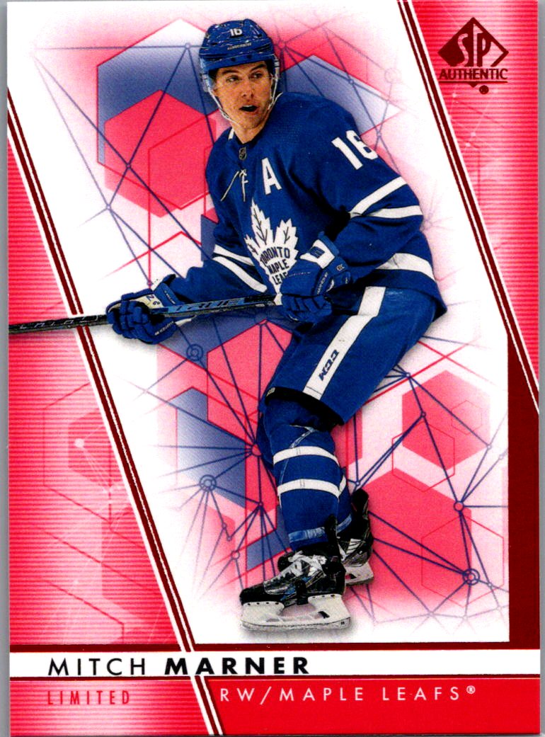 2022-23 SP Authentic - Limited Red Mitch Marner #56 front