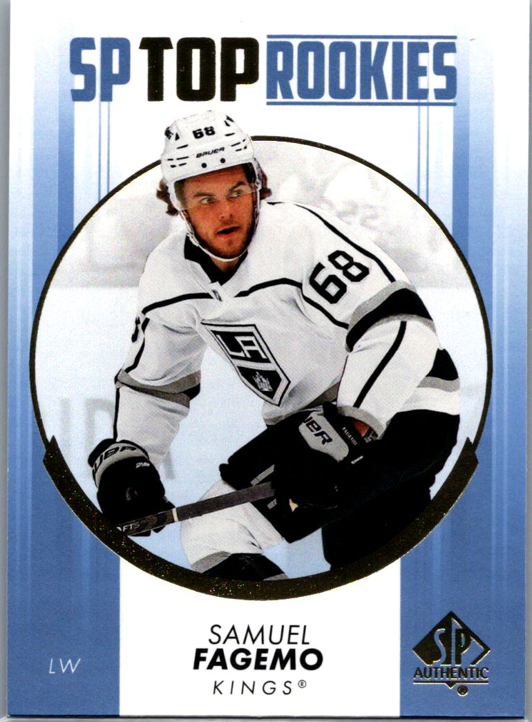 2022-23 SP Authentic - Top Rookies Blue Samuel Fagemo #TR-11 front