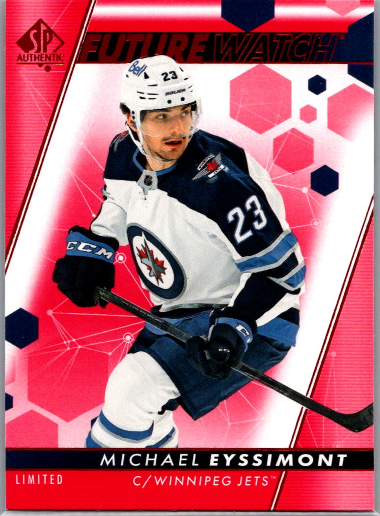 2022-23 SP Authentic - Limited Red Michael Eyssimont #138 front