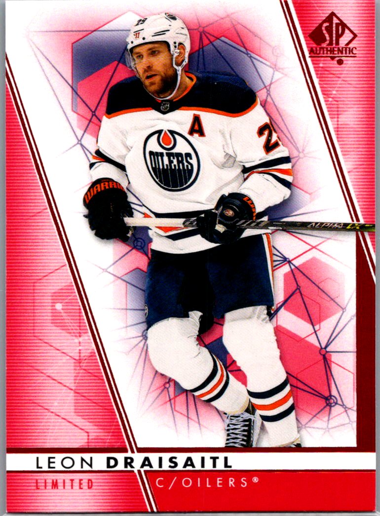 2022-23 SP Authentic - Limited Red Leon Draisaitl #1 front