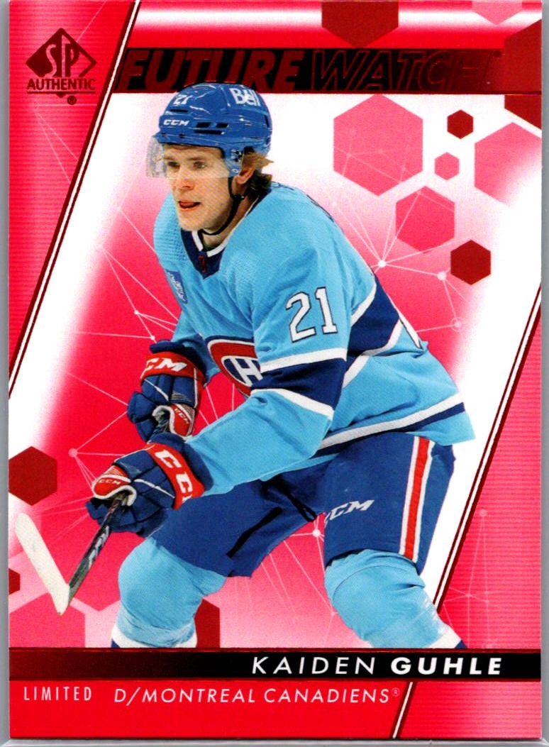 2022-23 SP Authentic - Limited Red Kaiden Guhle #146 front
