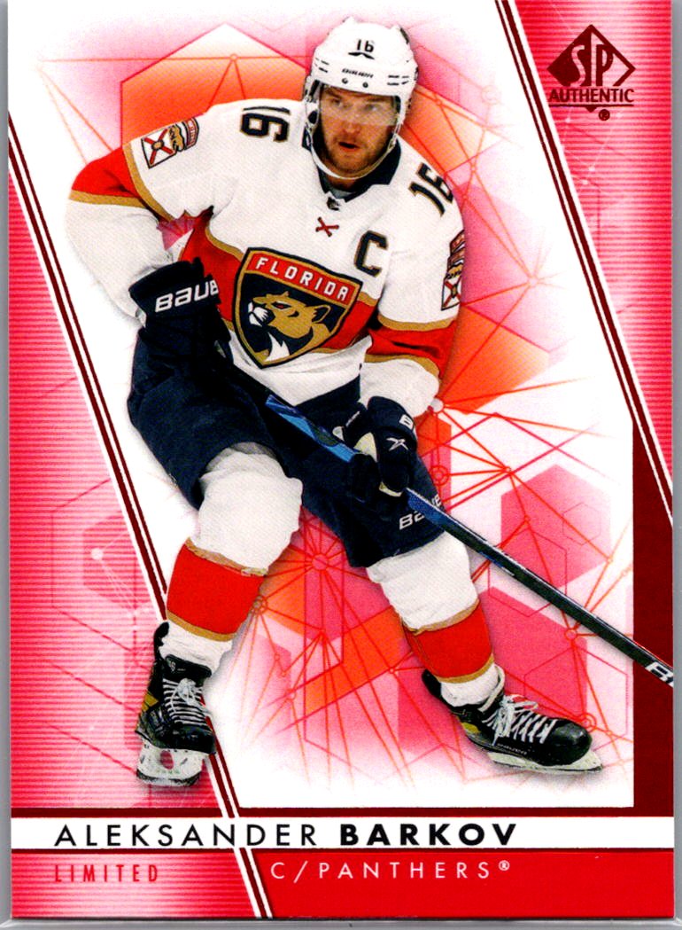 2022-23 SP Authentic - Limited Red Aleksander Barkov #54 front