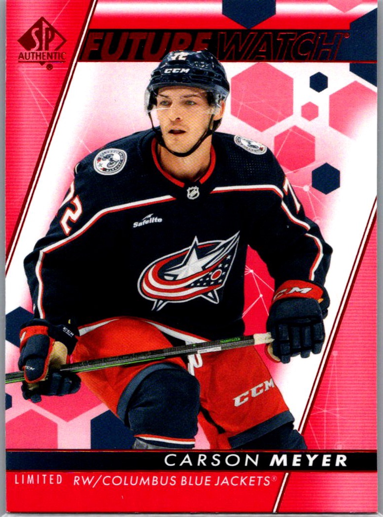 2022-23 SP Authentic - Limited Red Carson Meyer #179 front