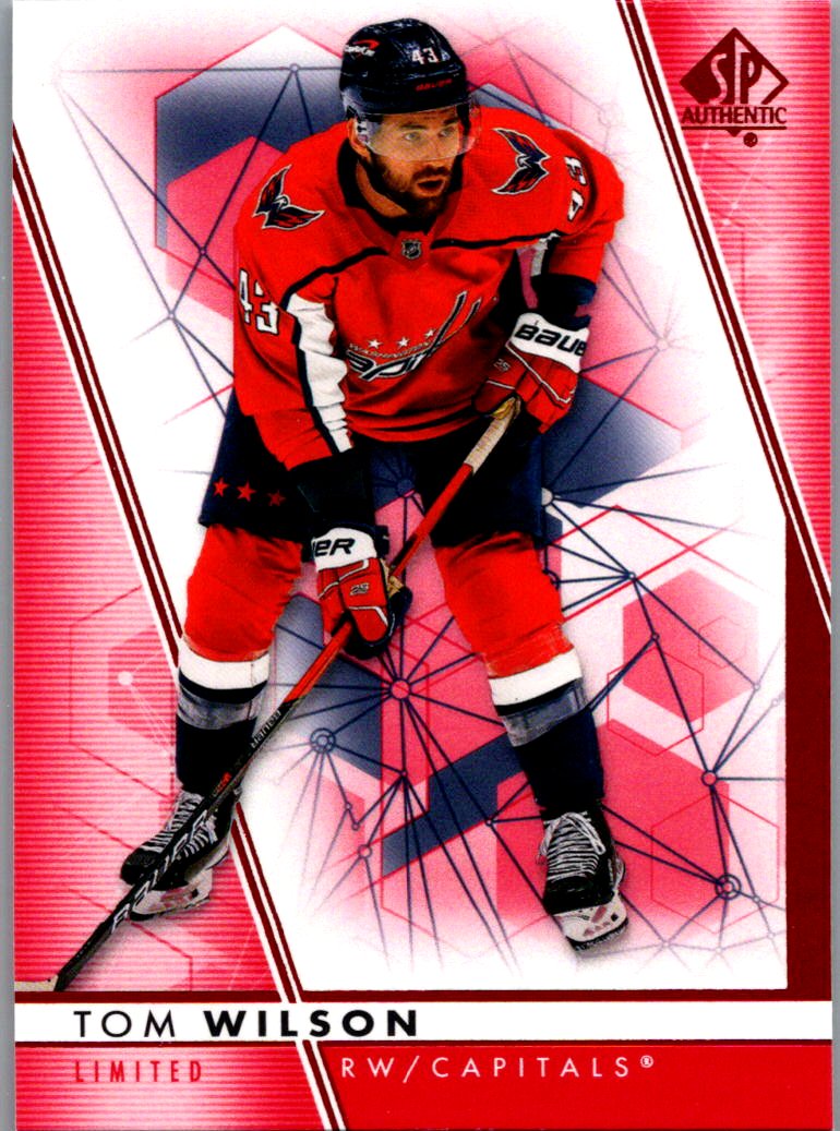 2022-23 SP Authentic - Limited Red Tom Wilson #85 front