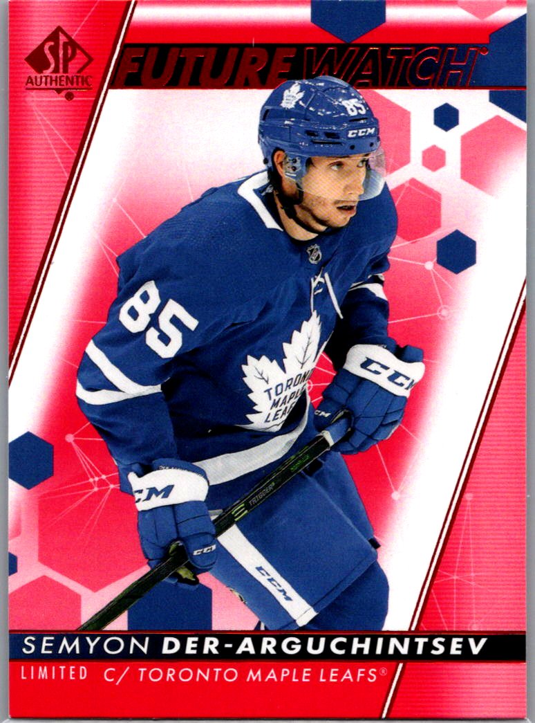 2022-23 SP Authentic - Limited Red Semyon Der-Arguchintsev #195 front