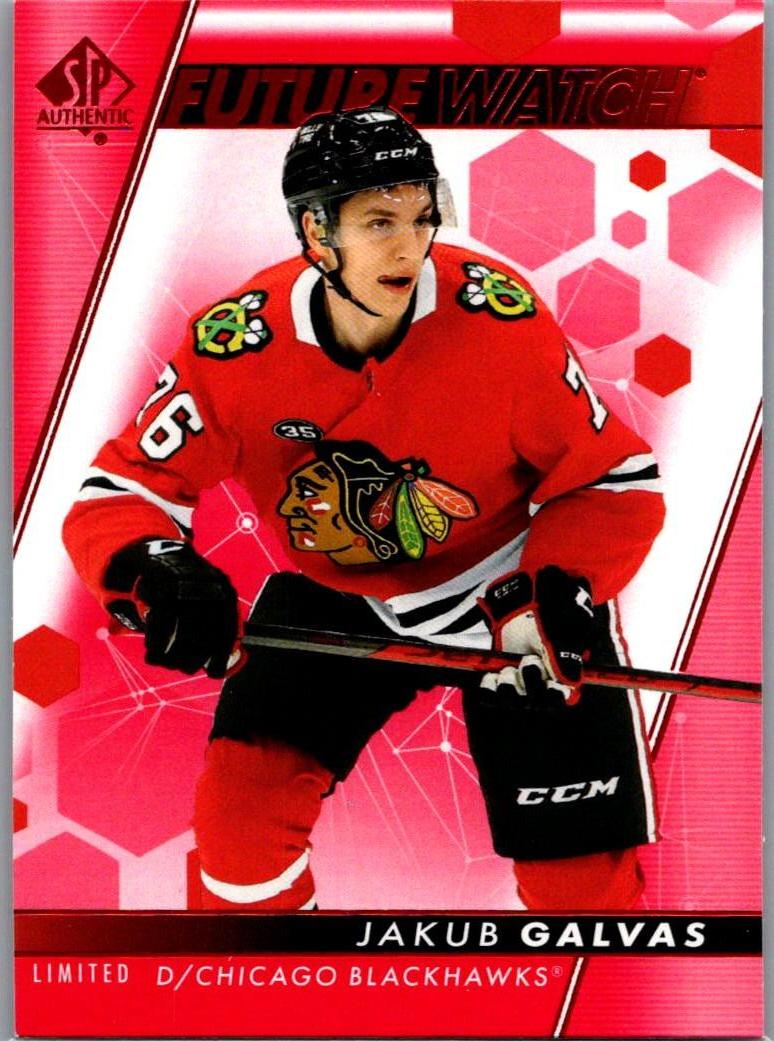 2022-23 SP Authentic - Limited Red Jakub Galvas #183 front