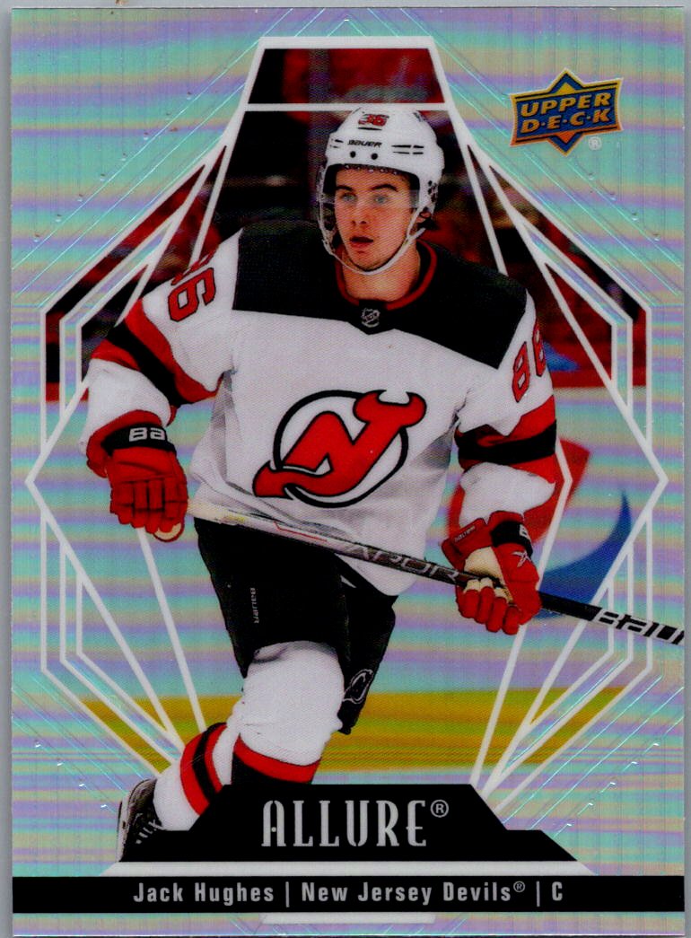 2022-23 Upper Deck Allure Jack Hughes #38 front