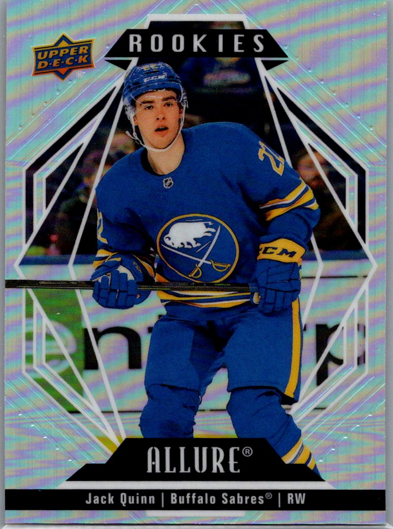 2022-23 Upper Deck Allure Jack Quinn #124 RC front
