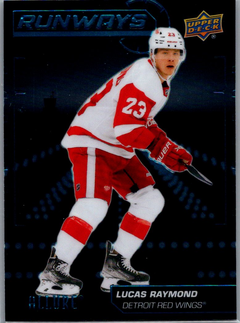 2022-23 Upper Deck Allure - Runways Lucas Raymond #RW-13 front