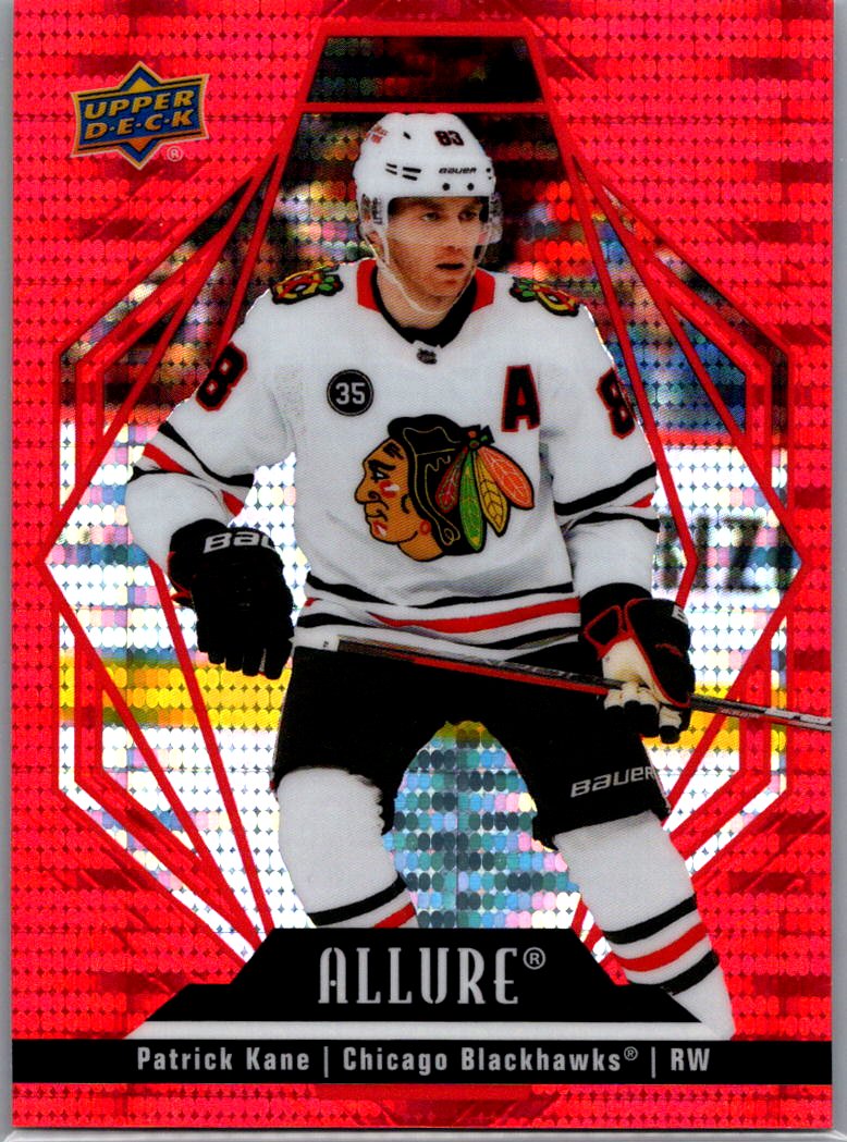 2022-23 Upper Deck Allure - Red Rainbow Patrick Kane #75 front