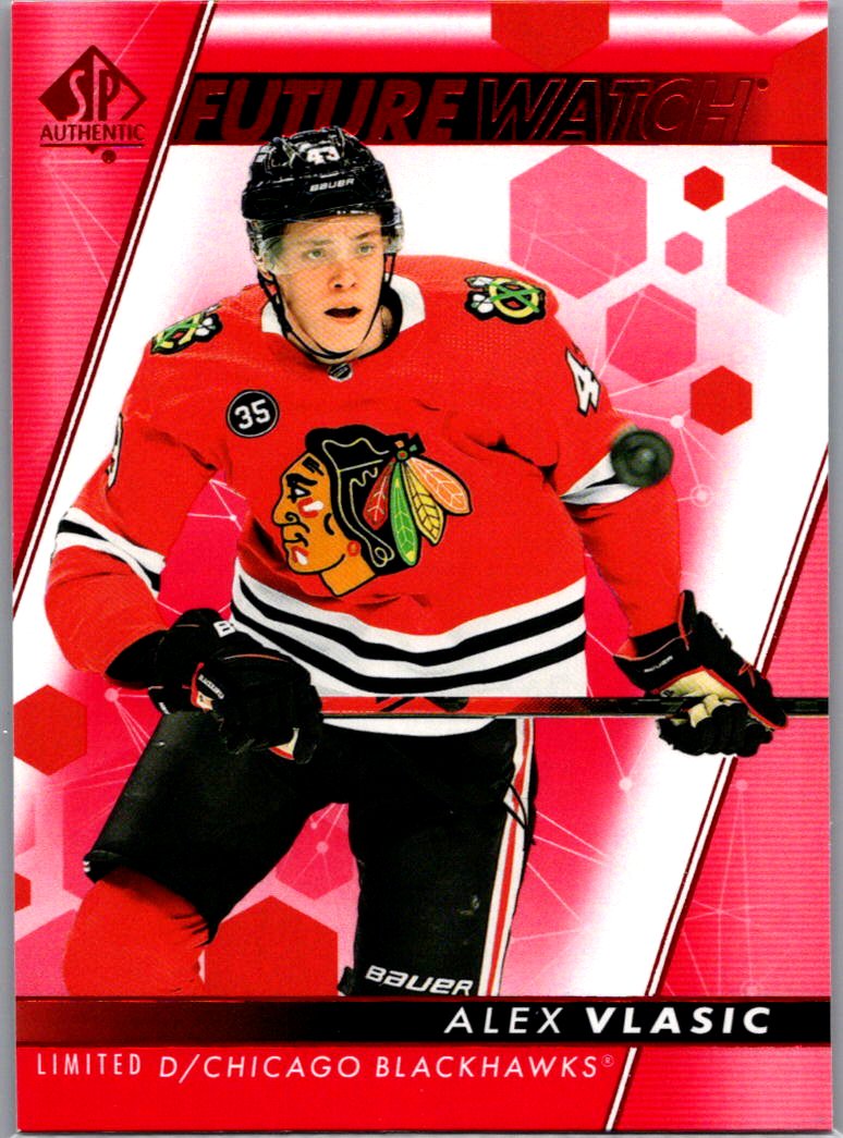 2022-23 SP Authentic - Limited Red Alex Vlasic #111 front