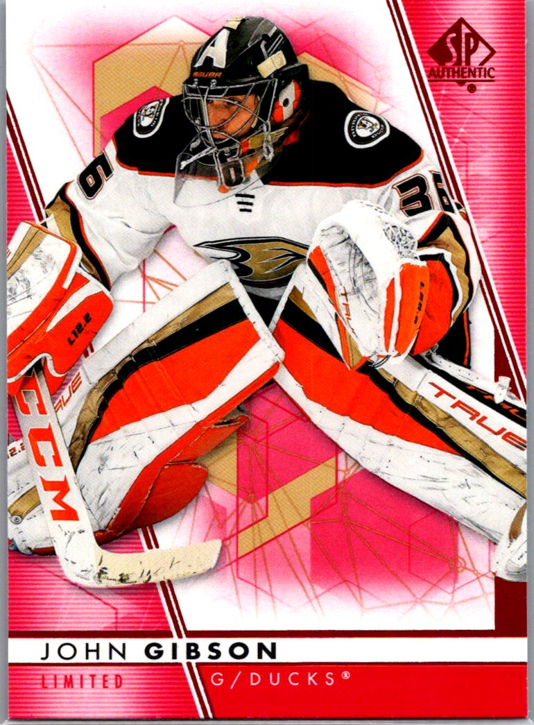 2022-23 SP Authentic - Limited Red John Gibson #35 front