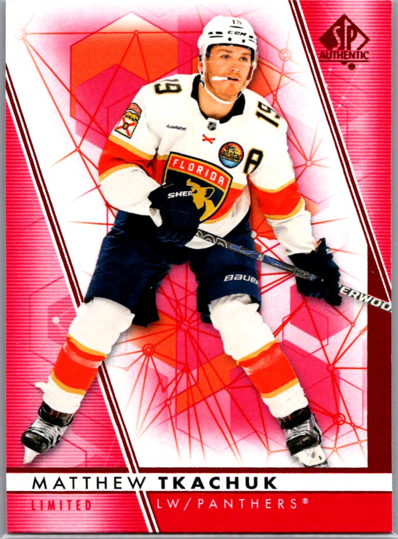 2022-23 SP Authentic - Limited Red Matthew Tkachuk #19 front