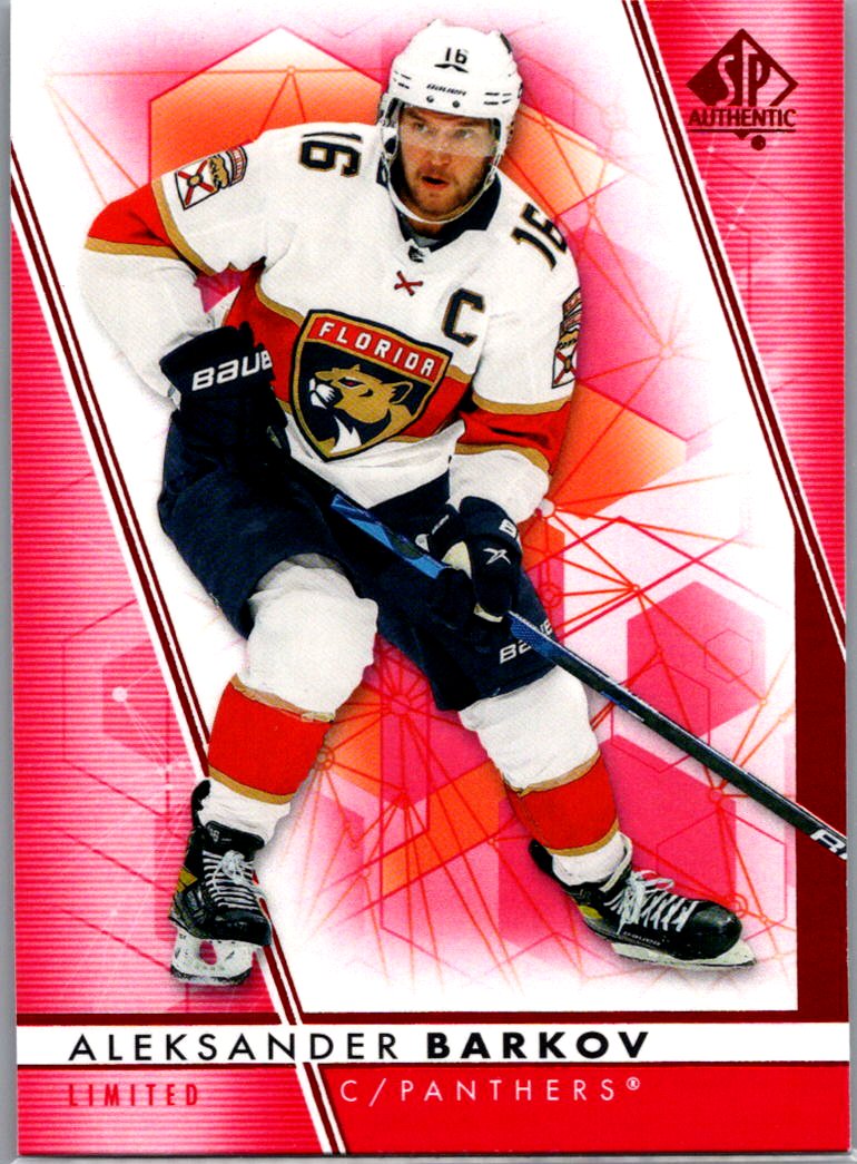 2022-23 SP Authentic - Limited Red Aleksander Barkov #54 front