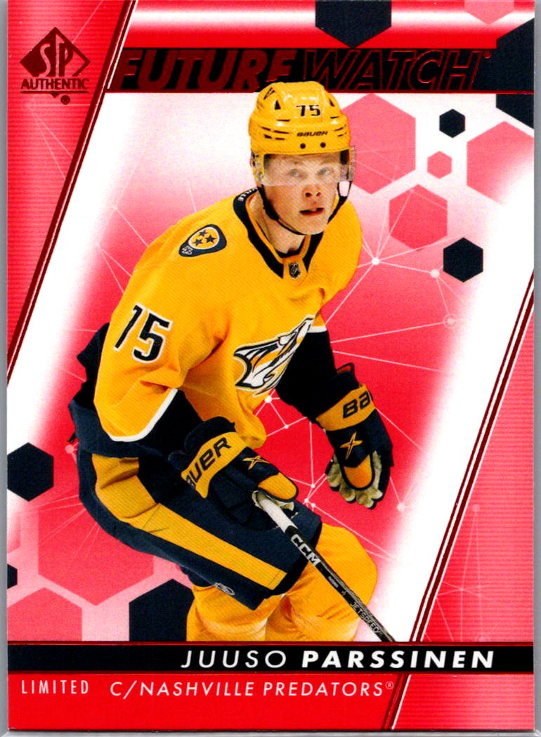 2022-23 SP Authentic - Limited Red Juuso Parssinen #172 front