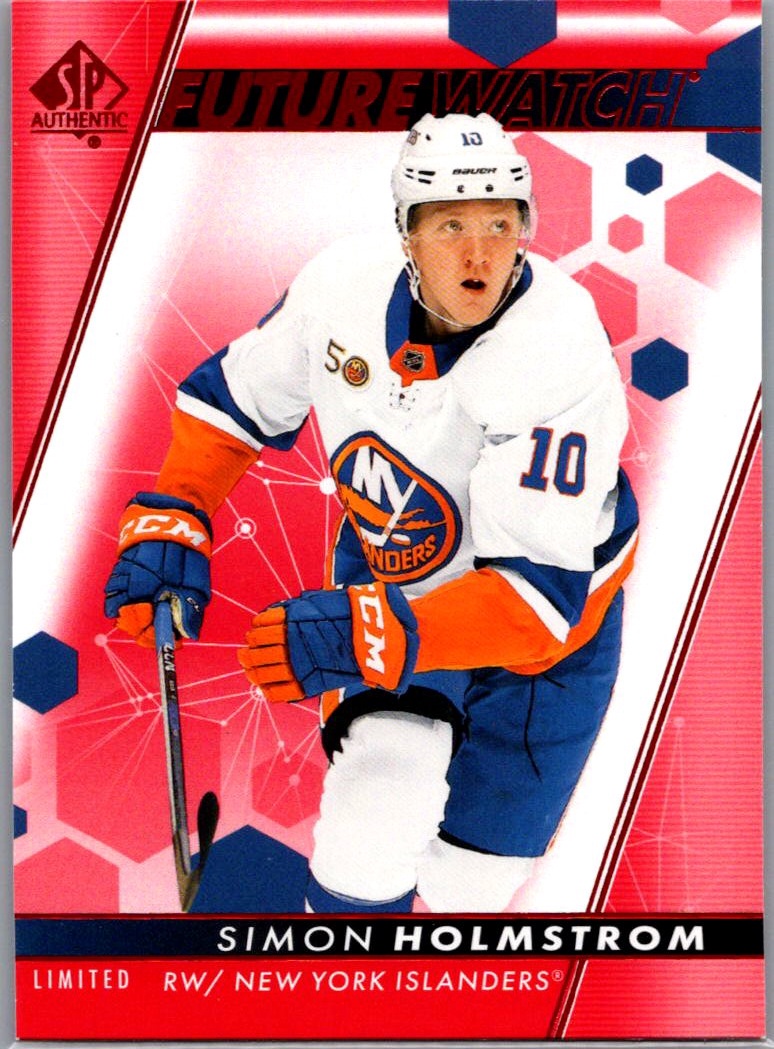 2022-23 SP Authentic - Limited Red Simon Holmstrom #192 front