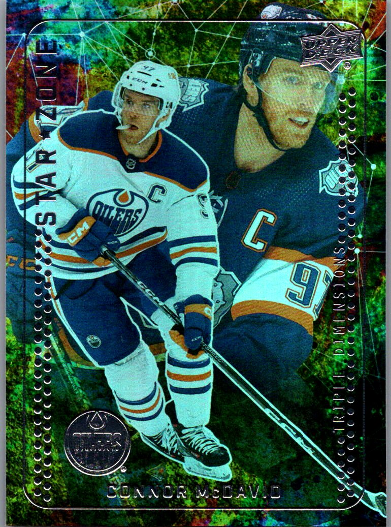 2023-24 Upper Deck - Star Zone Connor McDavid #SZ-28 front