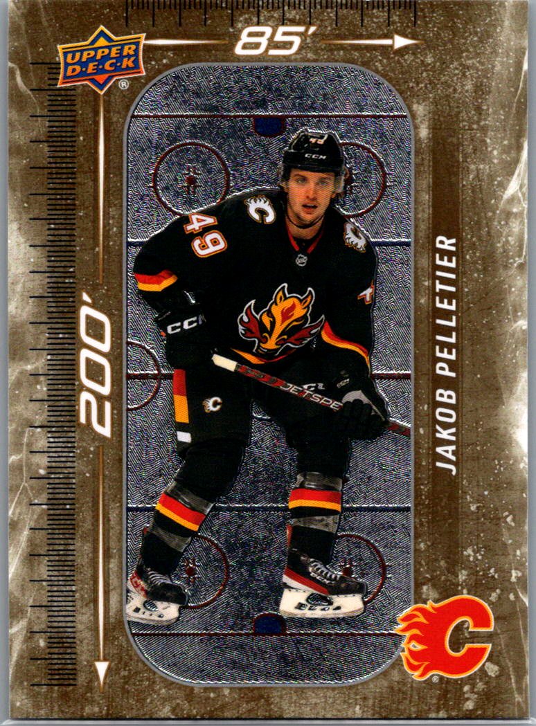 2023-24 Upper Deck - 200' x 85' Gold Jakob Pelletier #DM-69 front