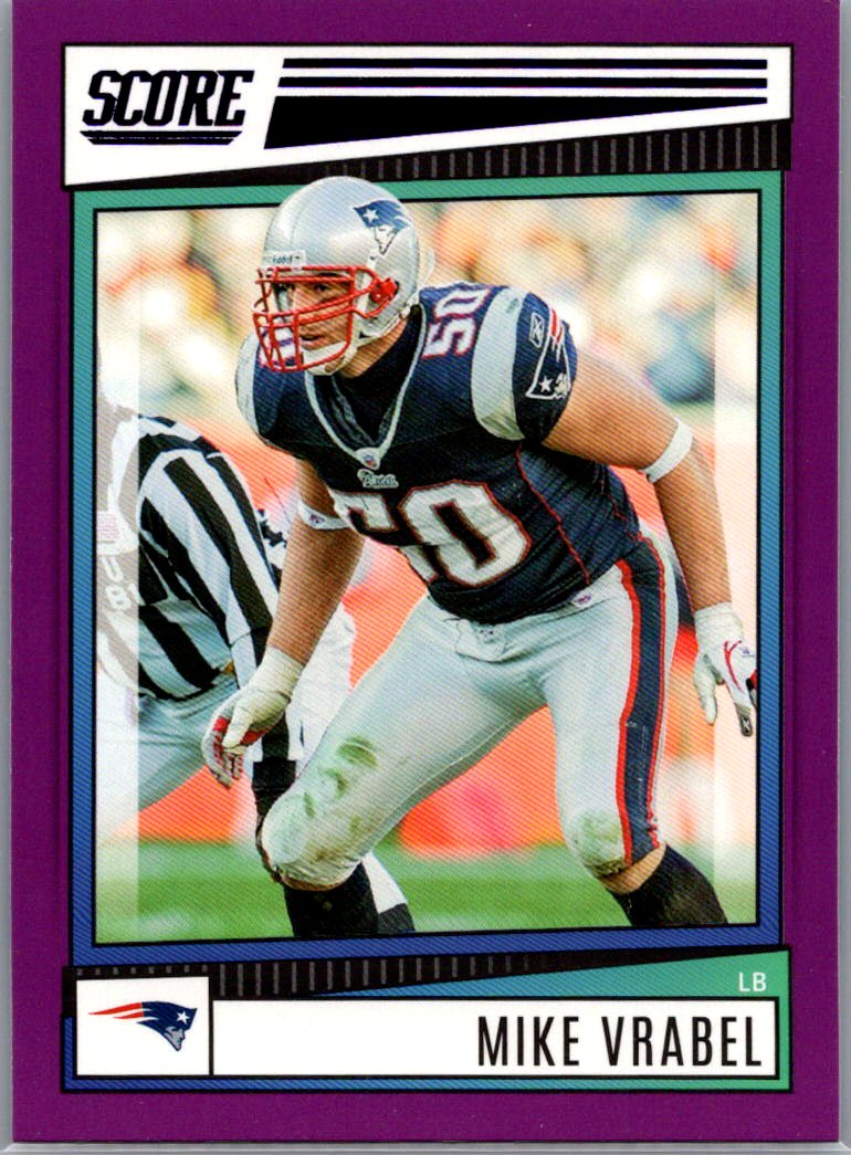 2022 Score - Purple Mike Vrabel #289 front