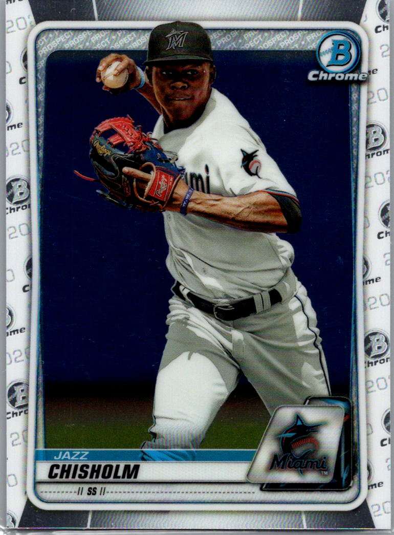 2020 Bowman - Chrome Prospects Jazz Chisholm #BCP-72 front