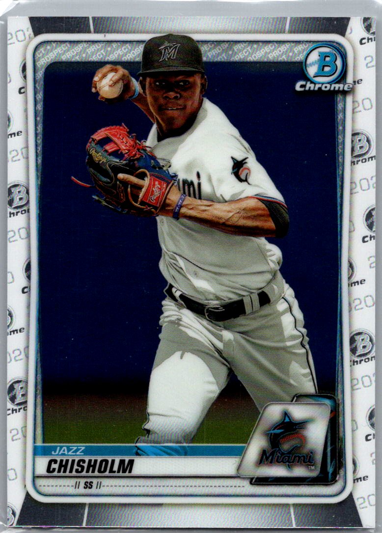 2020 Bowman - Chrome Prospects Jazz Chisholm #BCP-72 front