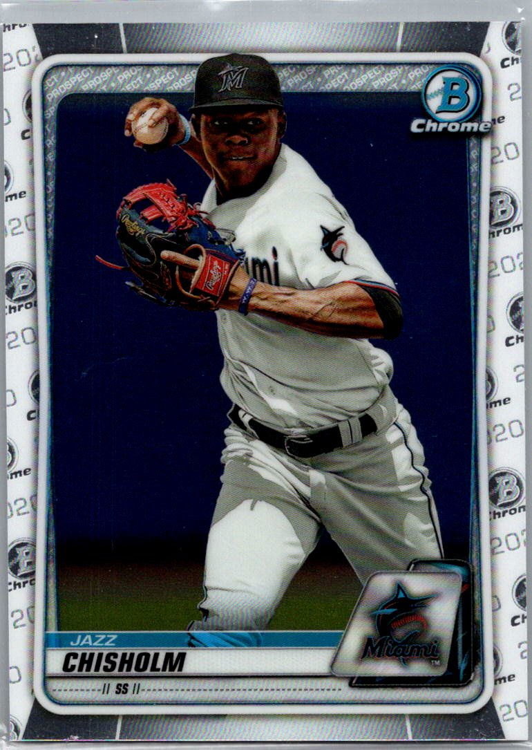 2020 Bowman - Chrome Prospects Jazz Chisholm #BCP-72 front