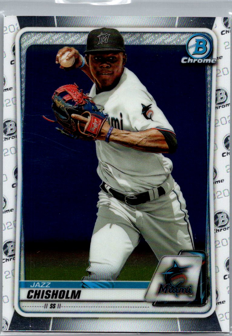 2020 Bowman - Chrome Prospects Jazz Chisholm #BCP-72 front