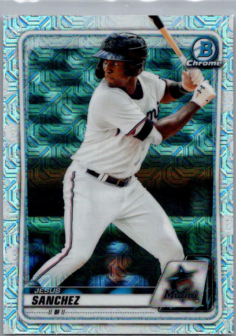 2020 Bowman Chrome - Prospects Mojo Refractor Jesus Sanchez #BCP-204 front