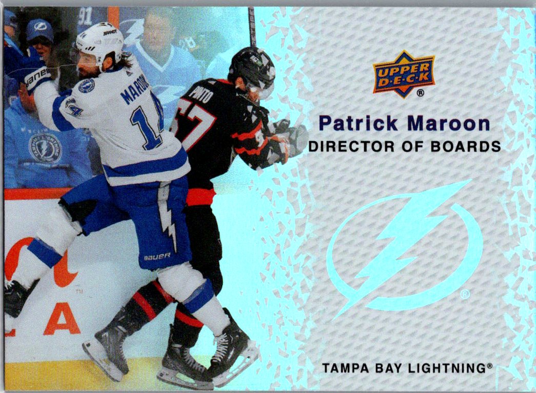 2023-24 Upper Deck - Director of Boards Patrick Maroon #DB-15 front