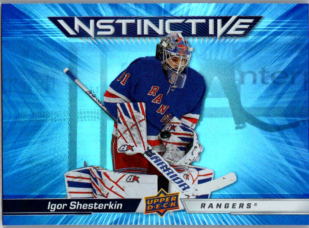 2023-24 Upper Deck - Instinctive Igor Shesterkin #IN-2 front