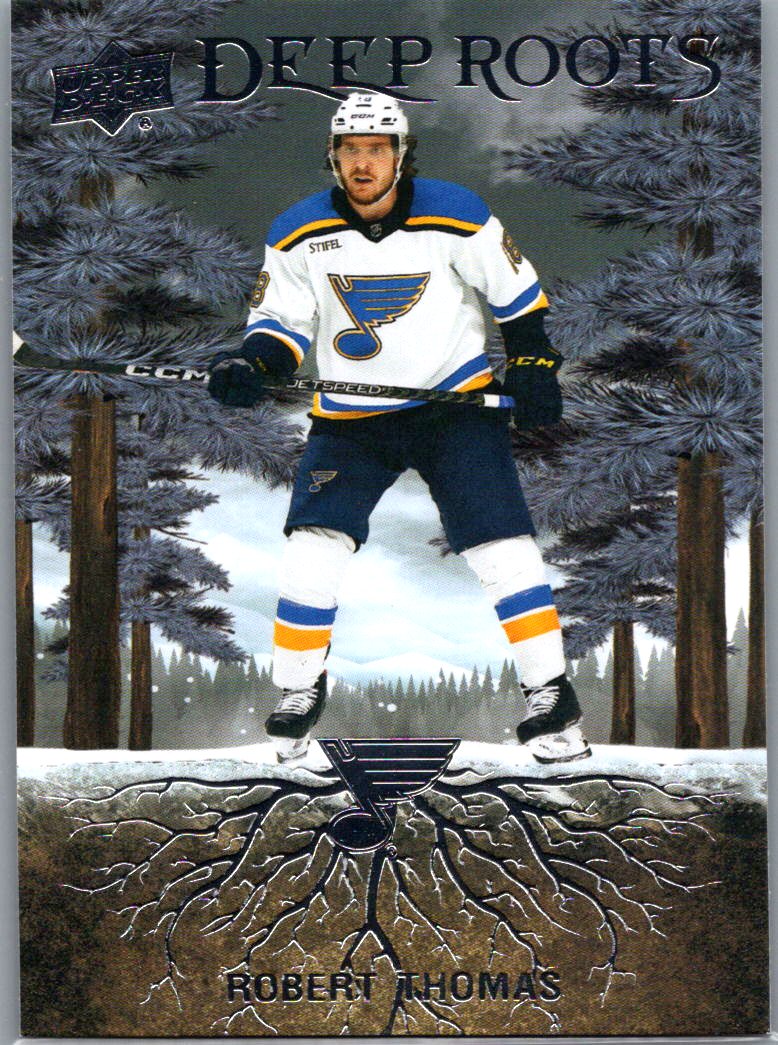 2023-24 Upper Deck - Deep Roots Robert Thomas #DR-11 front