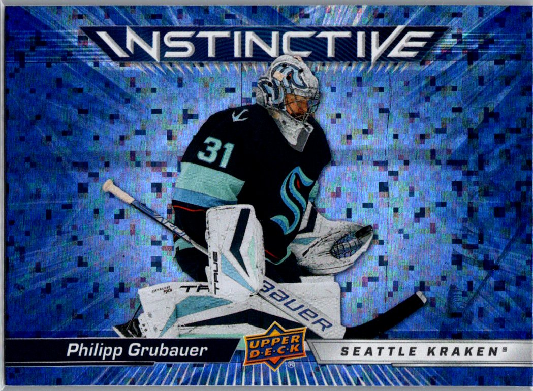 2023-24 Upper Deck - Instinctive Philipp Grubauer #IN-19 front