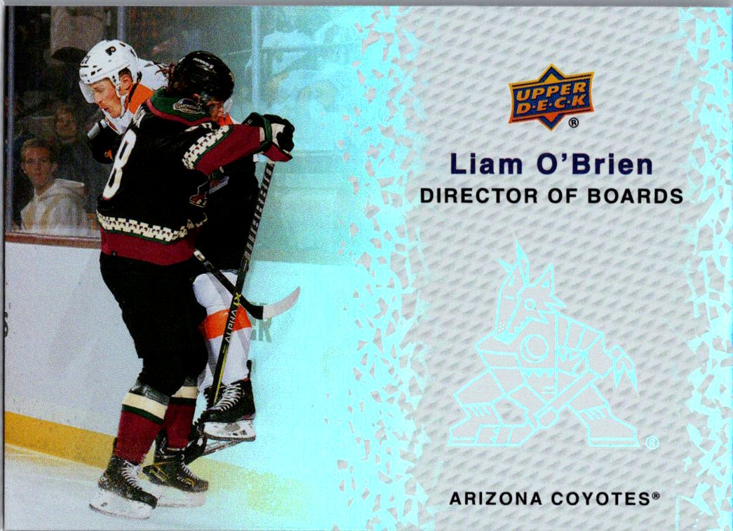 2023-24 Upper Deck - Director of Boards Liam O'Brien #DB-7 front