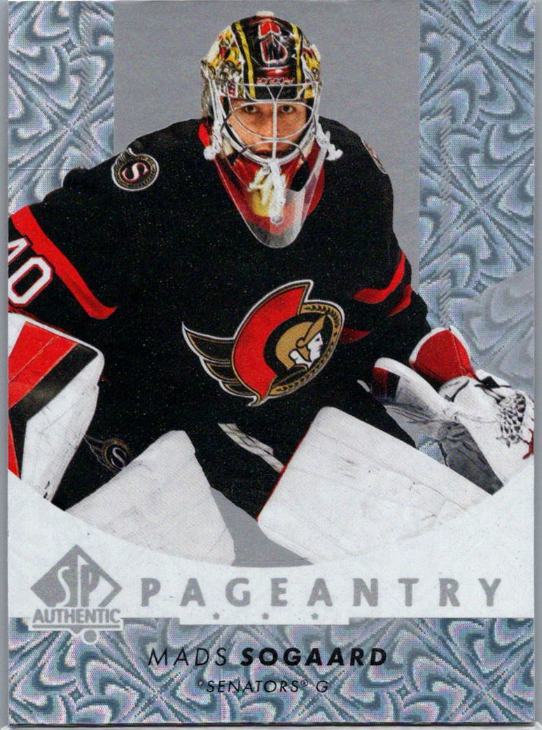 2022-23 SP Authentic - Pageantry Mads Sogaard #P-77 front