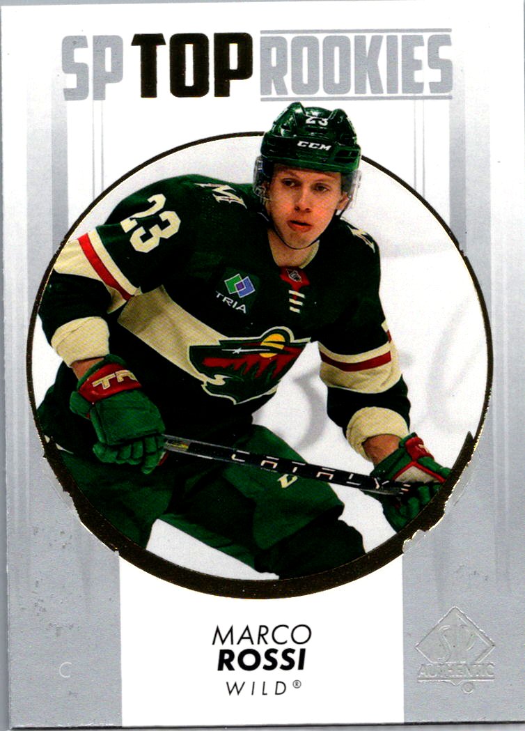 2022-23 SP Authentic - Top Rookies Marco Rossi #TR-7 front