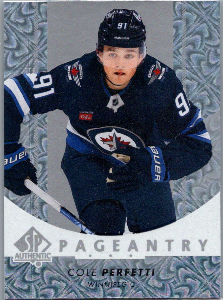 2022-23 SP Authentic - Pageantry Cole Perfetti #P-35 front
