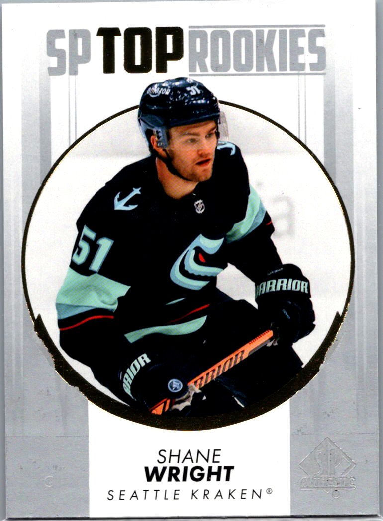 2022-23 SP Authentic - Top Rookies Shane Wright #TR-13 front