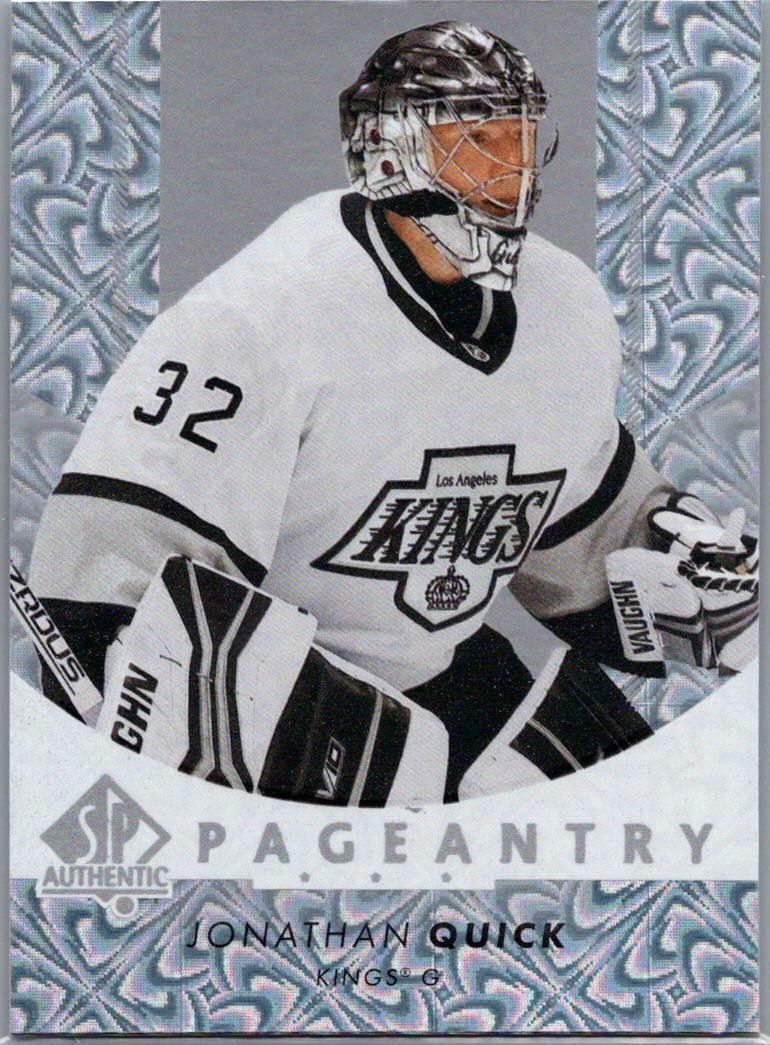 2022-23 SP Authentic - Pageantry Jonathan Quick #P-17 front