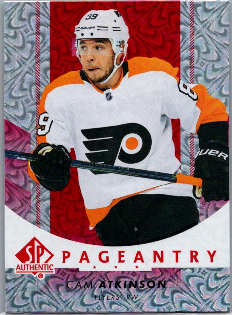 2022-23 SP Authentic - Pageantry Red Cam Atkinson #P-31 front