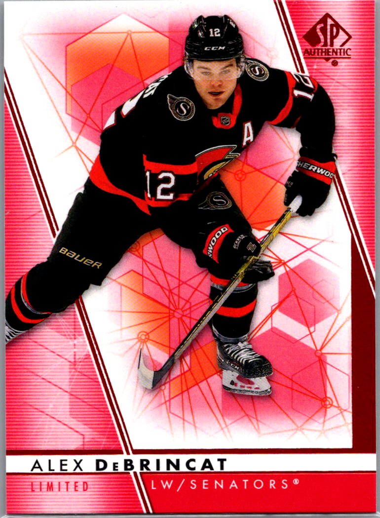 2022-23 SP Authentic - Limited Red Alex DeBrincat #38 front