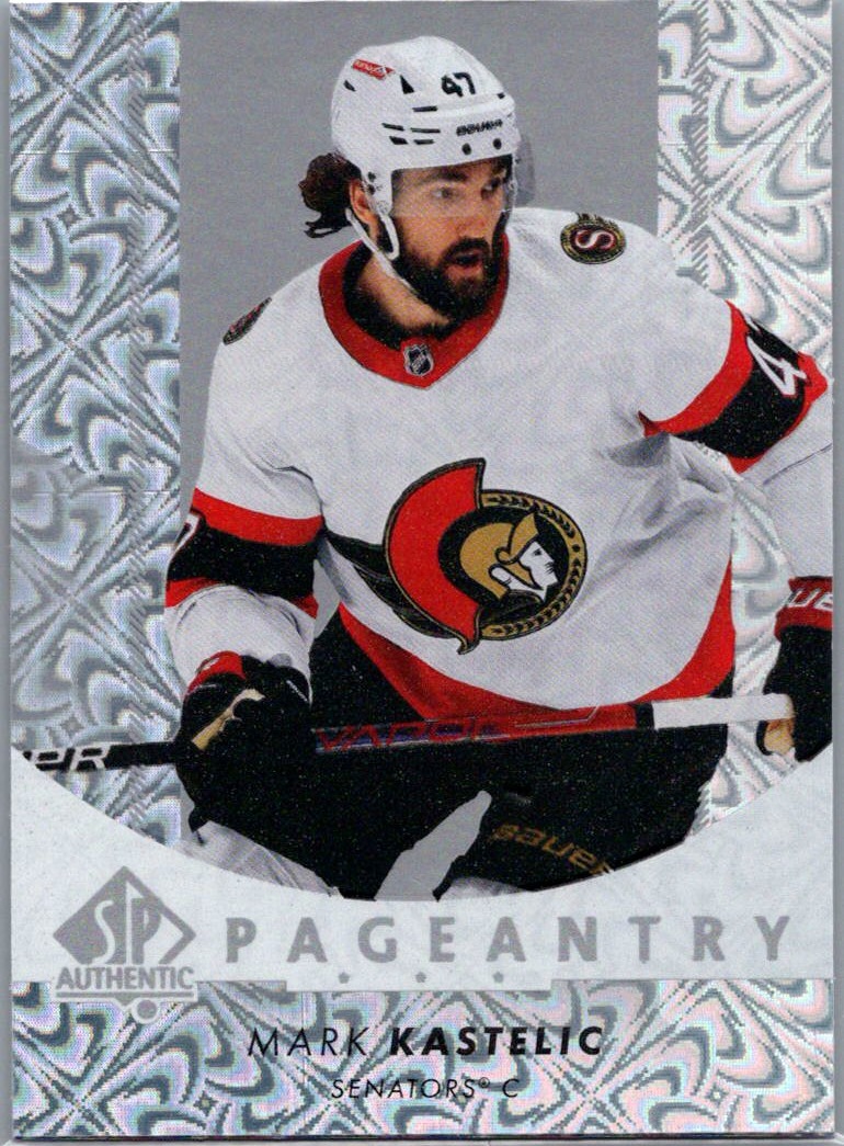 2022-23 SP Authentic - Pageantry Mark Kastelic #P-83 front
