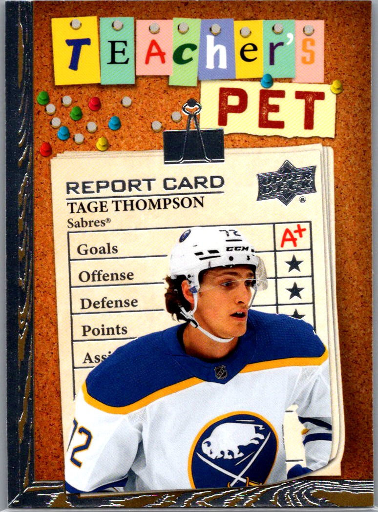 2023-24 Upper Deck - Teacher's Pet Tage Thompson #TP-29 front