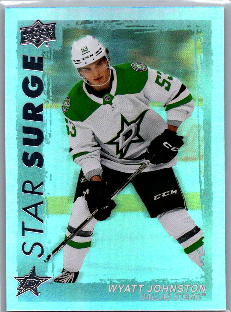 2023-24 Upper Deck - Star Surge Wyatt Johnston #SS-22 front