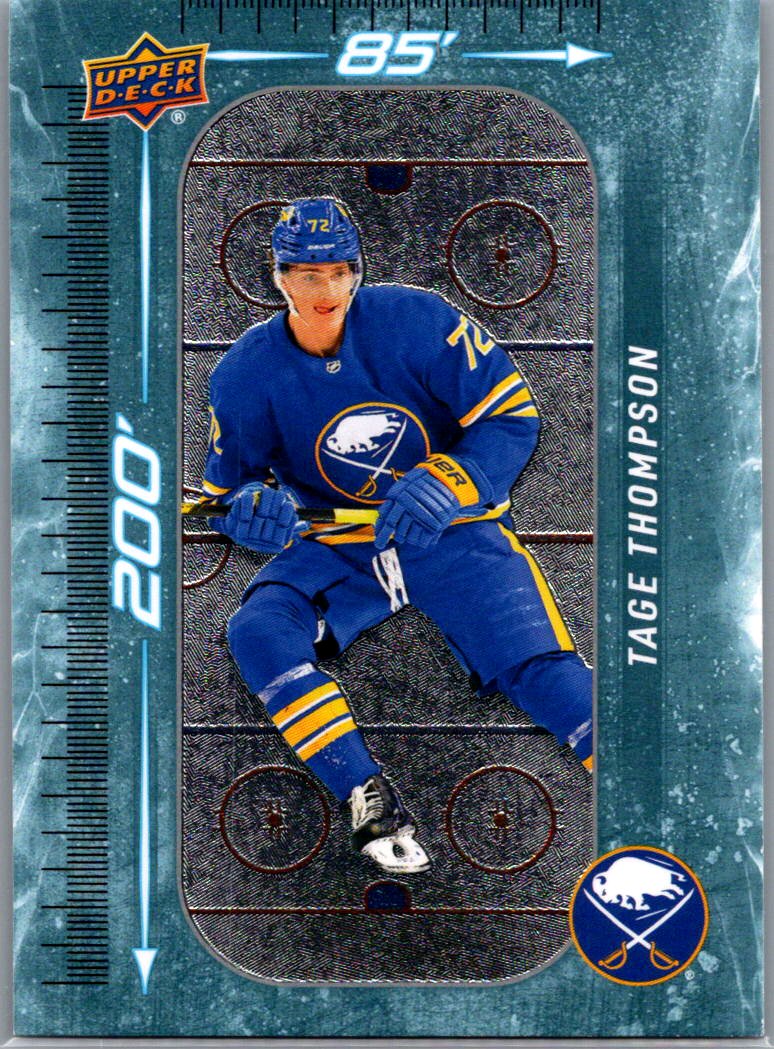 2023-24 Upper Deck - 200' x 85' Tage Thompson #DM-66 front