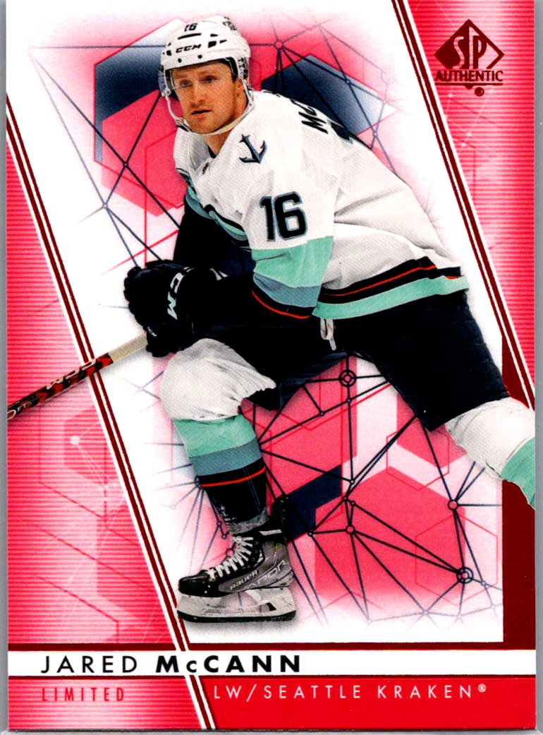 2022-23 SP Authentic - Limited Red Jared McCann #51 front