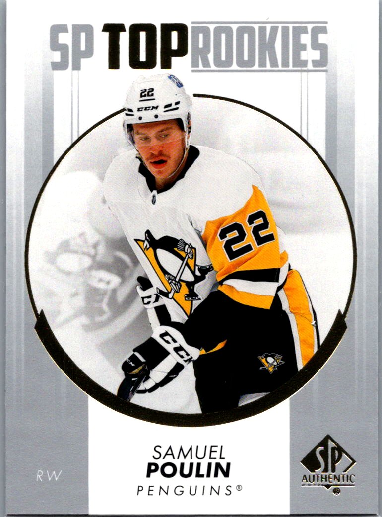 2022-23 SP Authentic - Top Rookies Samuel Poulin #TR-24 front