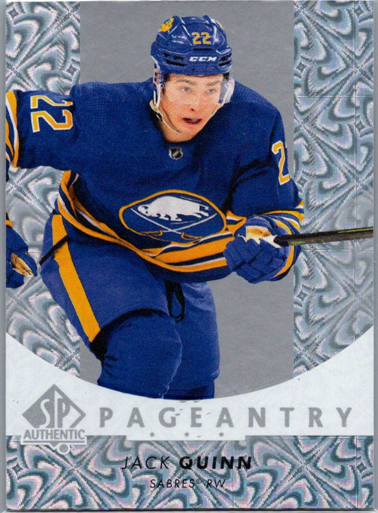 2022-23 SP Authentic - Pageantry Jack Quinn #P-72 front