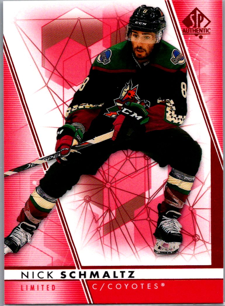 2022-23 SP Authentic - Limited Red Nick Schmaltz #6 front